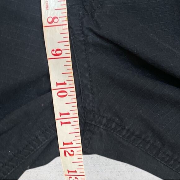 ECKO UNLTD Cargo Shorts Black Men SZ 34 Relaxed Baggy Fit Ripstop Skater Hip Hop - Picture 9 of 10